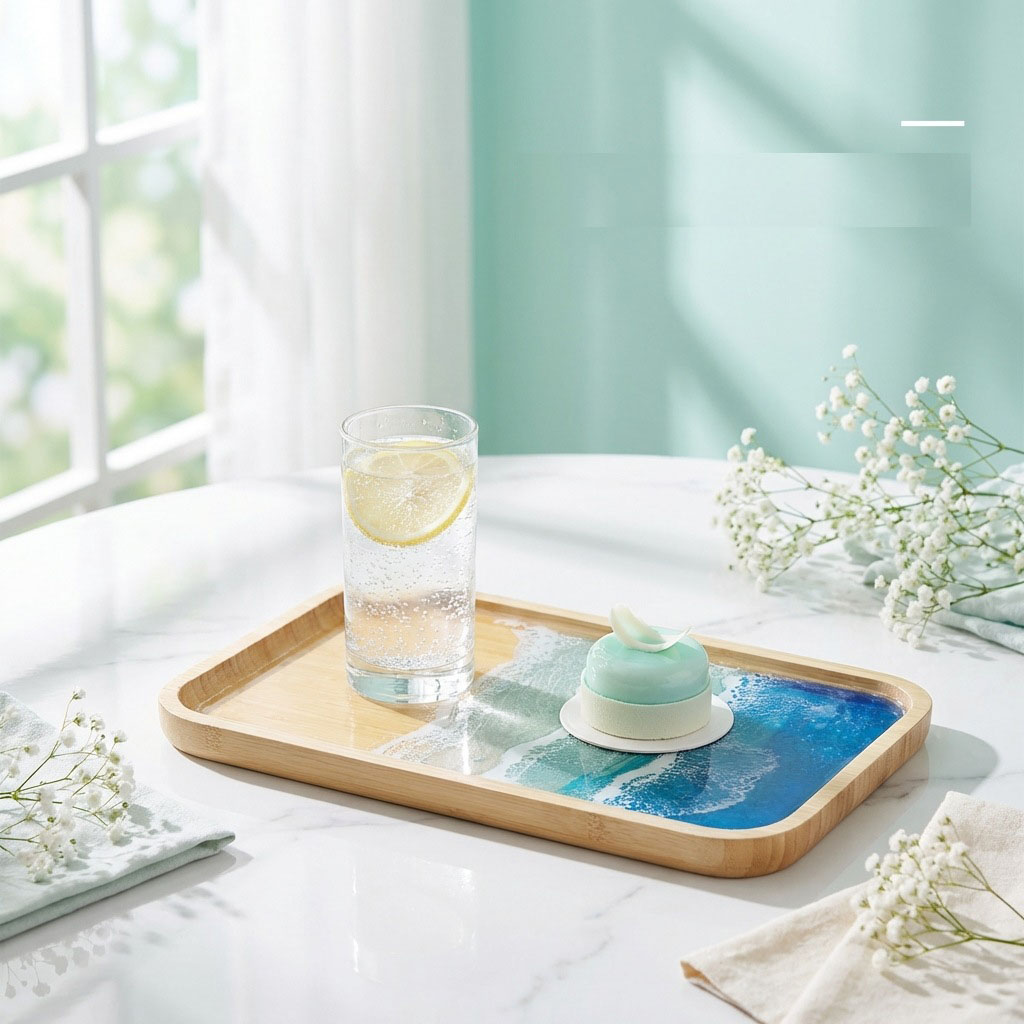 Epoxy Resin Ocean Art Decorati - Resin Art Coffee Table recensione e prezzo