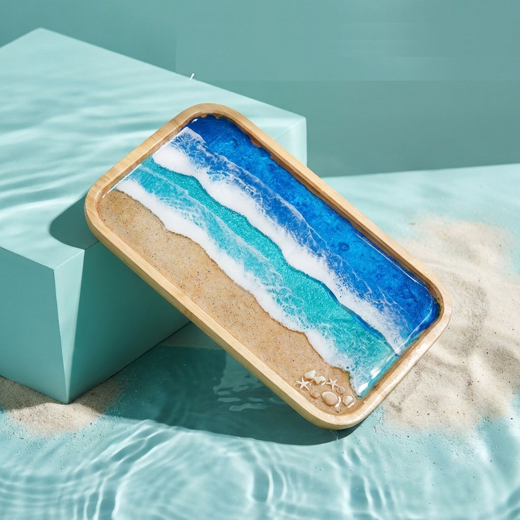 Epoxy Resin Ocean Art Decorati - Resin Art Coffee Table recensione e prezzo