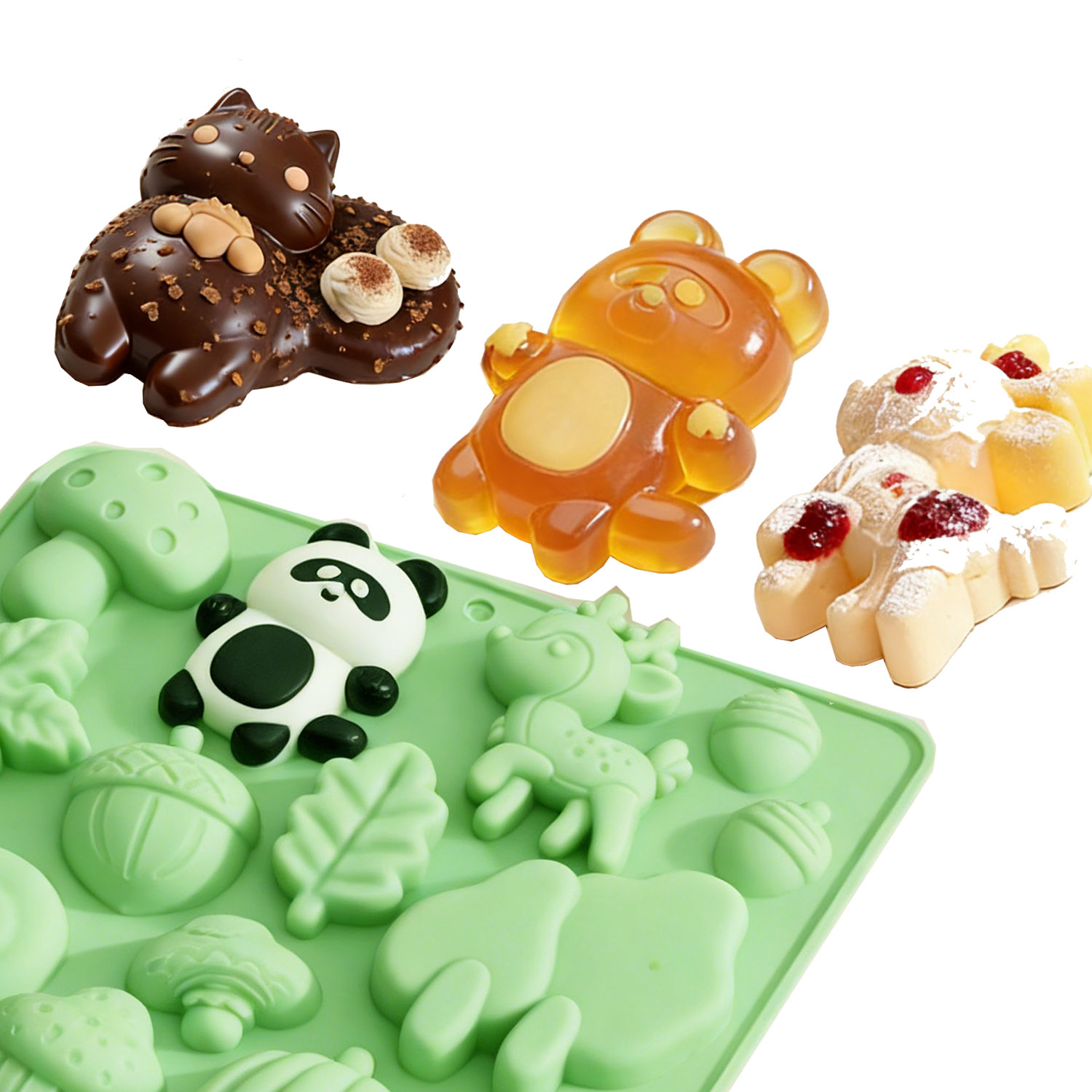 1 Silicone Cake Mold in the Sh - Resin Art Craft recensione e prezzo