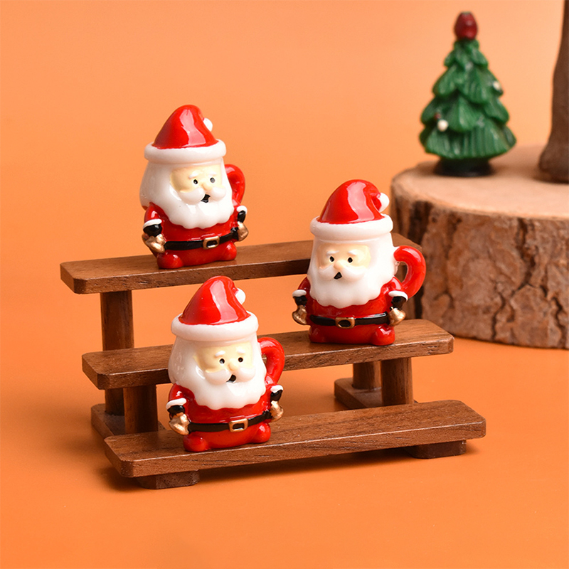 Mini Santa Teacup Ornament - R - Resin Art Craft recensione e prezzo