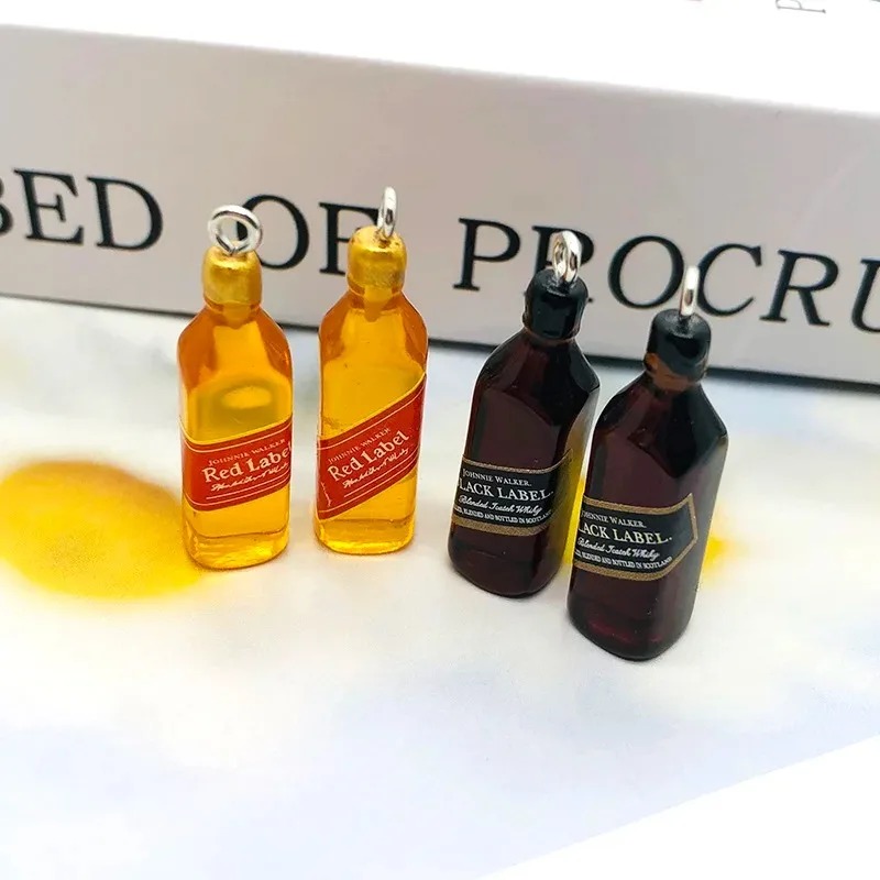 10Pcs Tiny Wine Bar Bottle Res - Resin Art Calligraphy recensione e prezzo