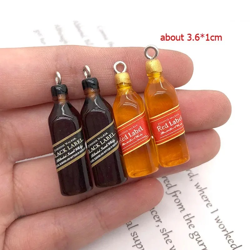 10Pcs Tiny Wine Bar Bottle Res - Resin Art Calligraphy recensione e prezzo