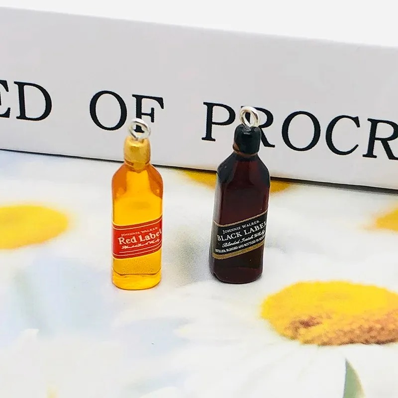 10Pcs Tiny Wine Bar Bottle Res - Resin Art Calligraphy recensione e prezzo