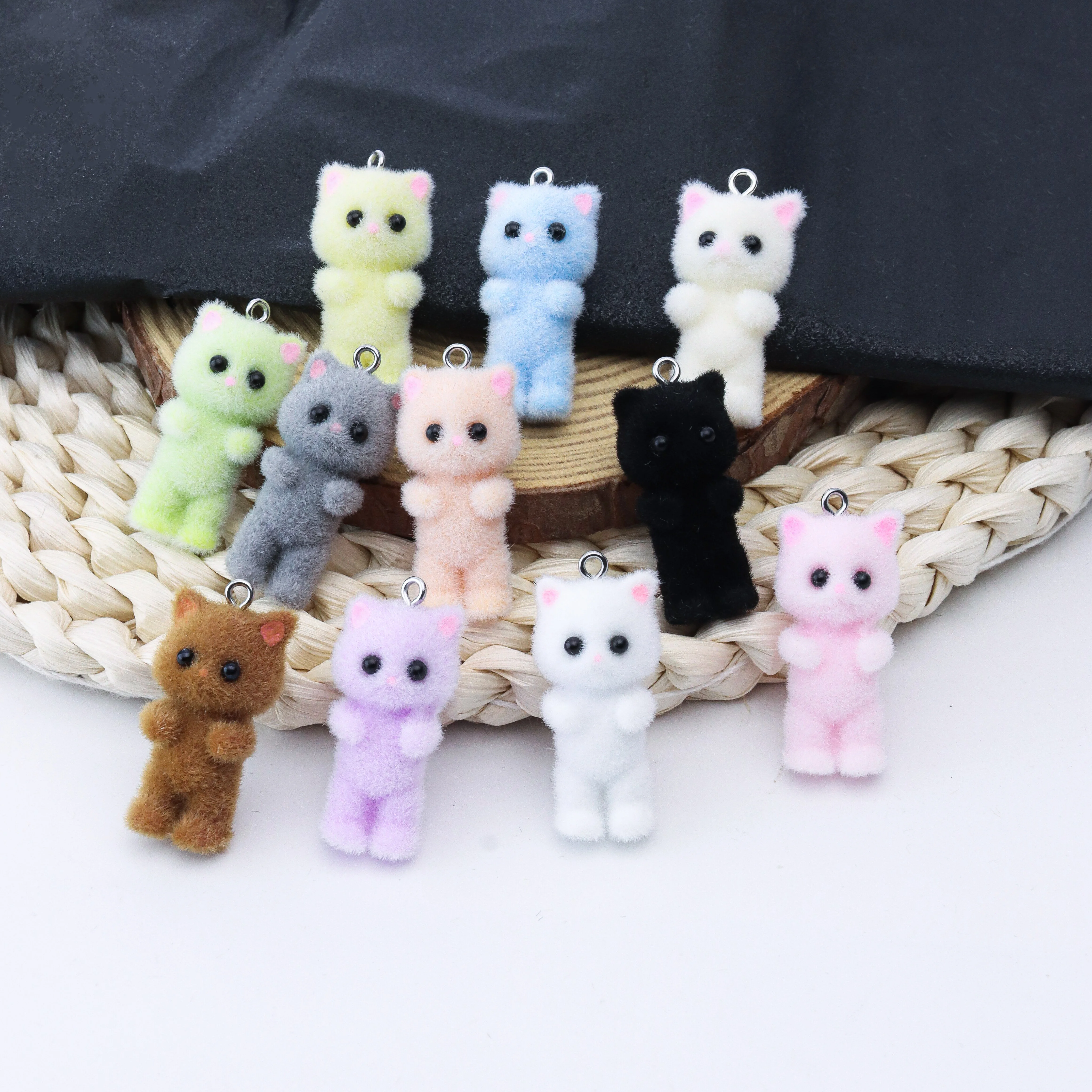 33PCS Cat Pendant Kawaii 3D Fl - Resin Art Craft recensione e prezzo