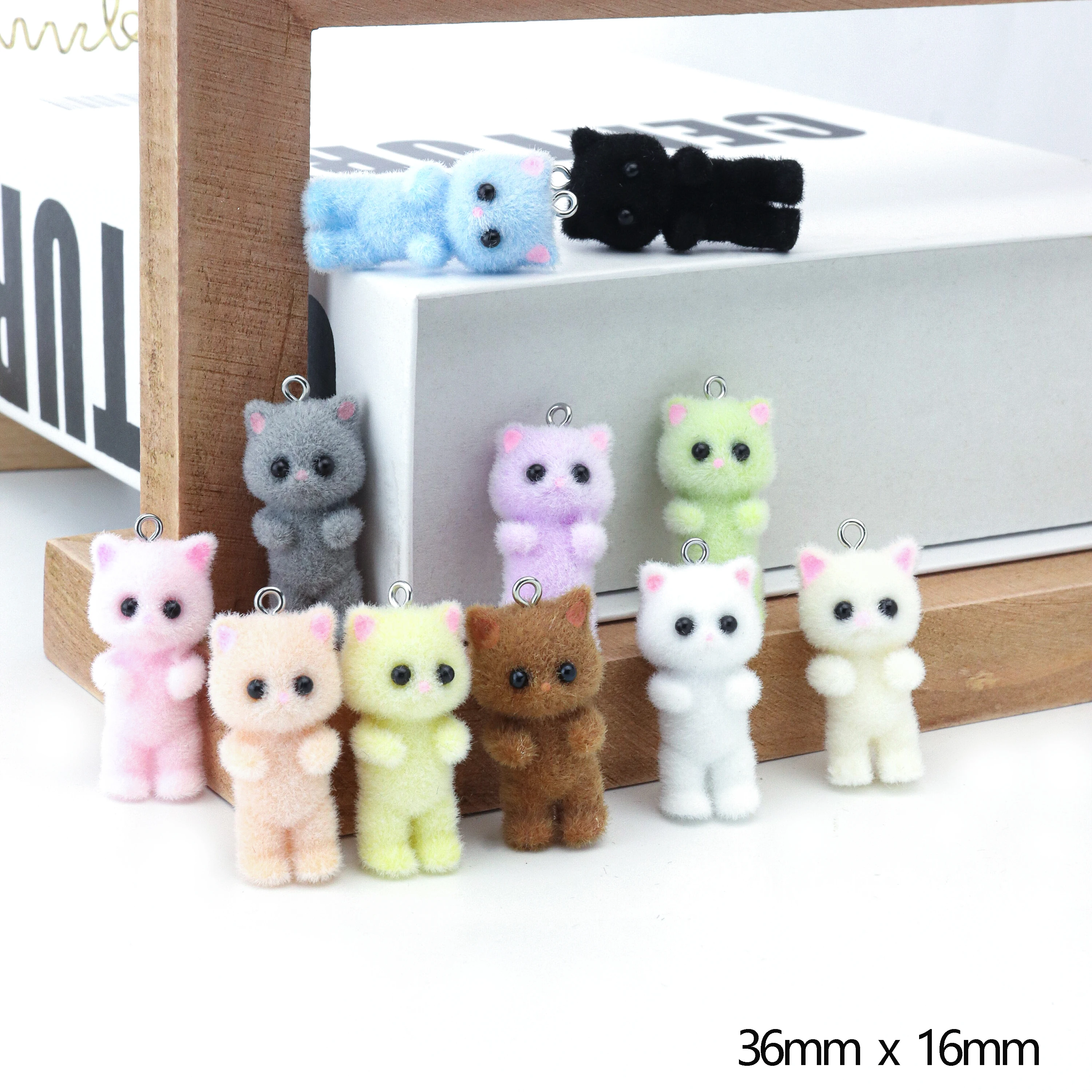 33PCS Cat Pendant Kawaii 3D Fl - Resin Art Craft recensione e prezzo
