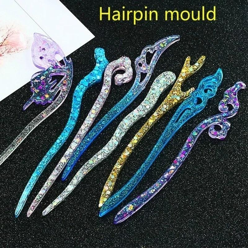 New Transparent Hairpin Silico - Resin Art Calligraphy recensione e prezzo
