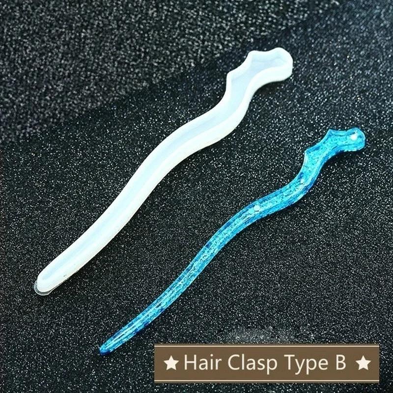 New Transparent Hairpin Silico - Resin Art Calligraphy recensione e prezzo