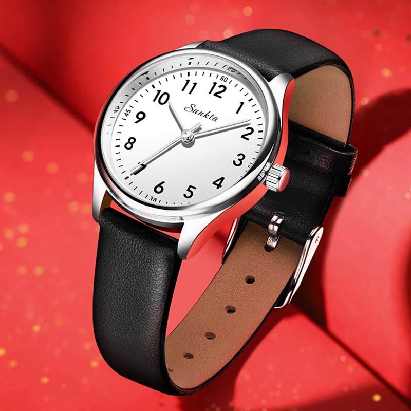 LIGE Simple Women Fashion Blac - Resin Art Watch recensione e prezzo
