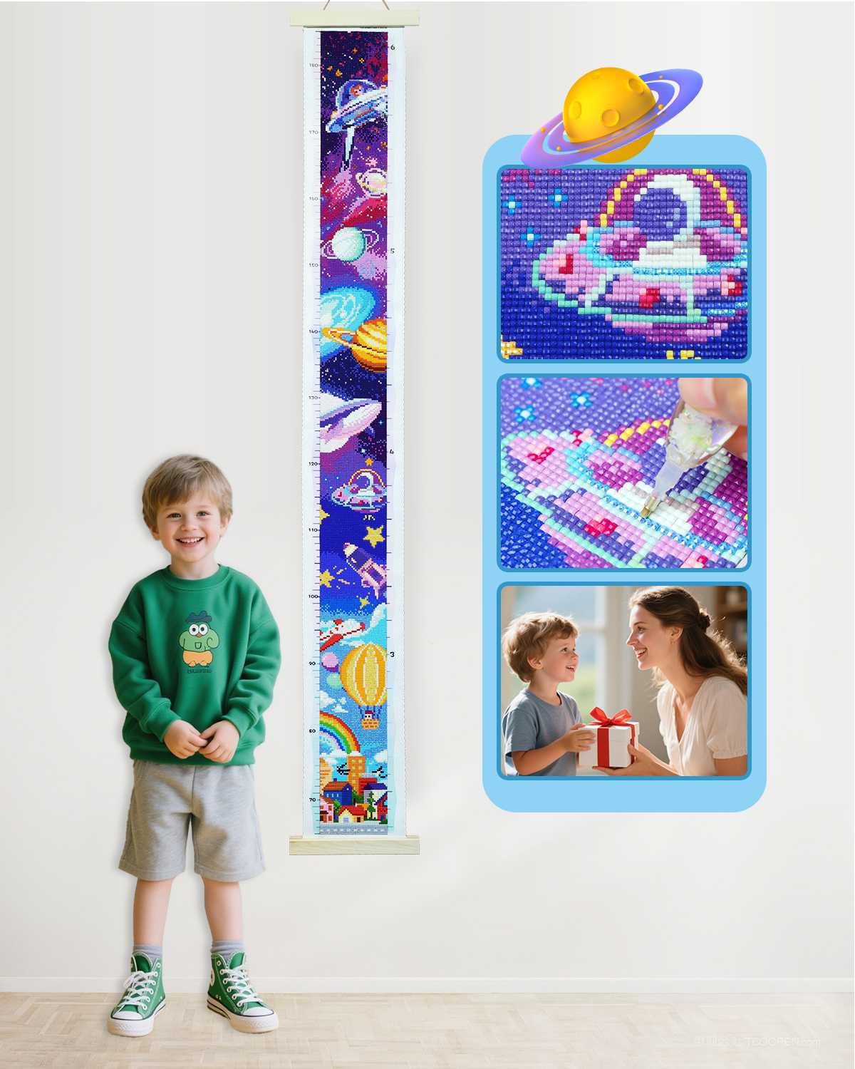 ForeverYoung DIY Growth Chart  - Resin Art For Kids recensione e prezzo