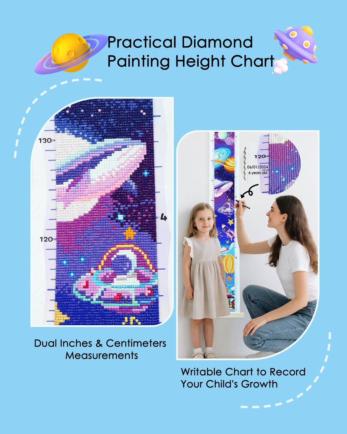 ForeverYoung DIY Growth Chart  - Resin Art For Kids recensione e prezzo