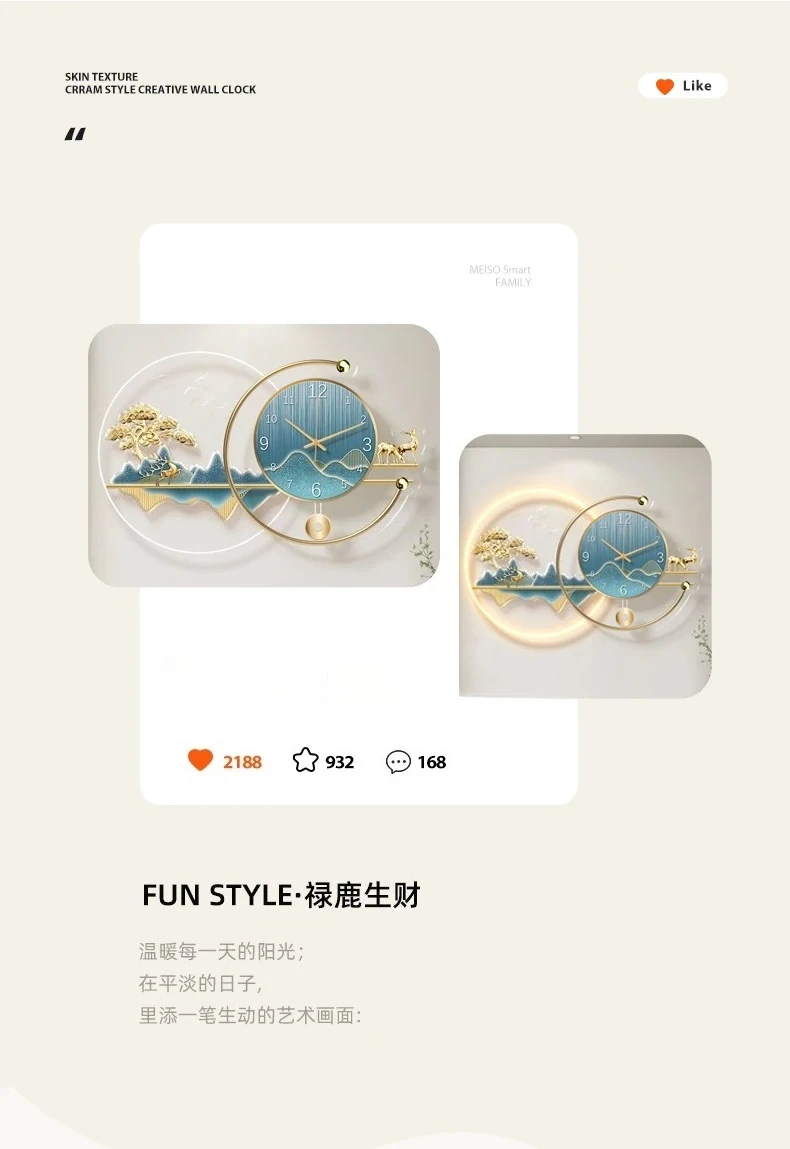 Art Mural Wall Clocks Luxury D - Resin Art Watch recensione e prezzo
