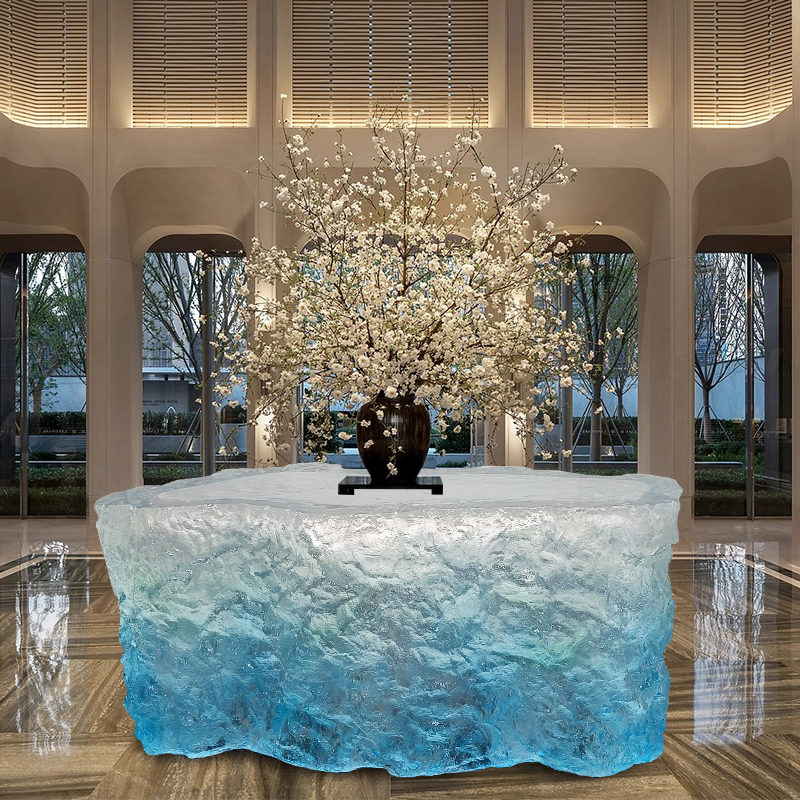 *Modern Minimalist Design Scul - Resin Art Coffee Table recensione e prezzo
