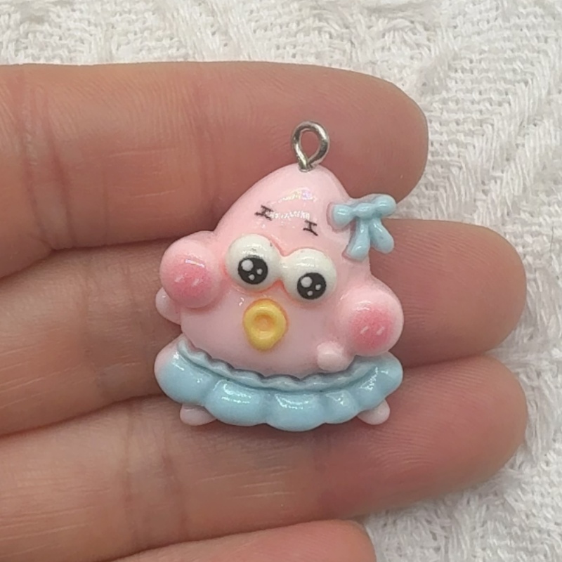 10pcs cartoon resin pendant, D - Resin Art Calligraphy recensione e prezzo
