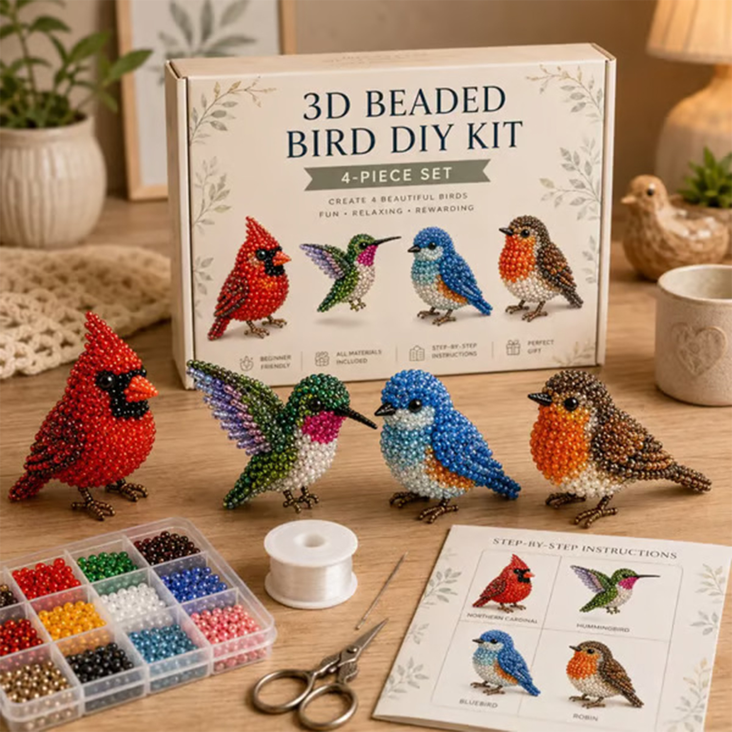 Mini 3D Beaded Animal Craft Ki - Resin Art Craft recensione e prezzo