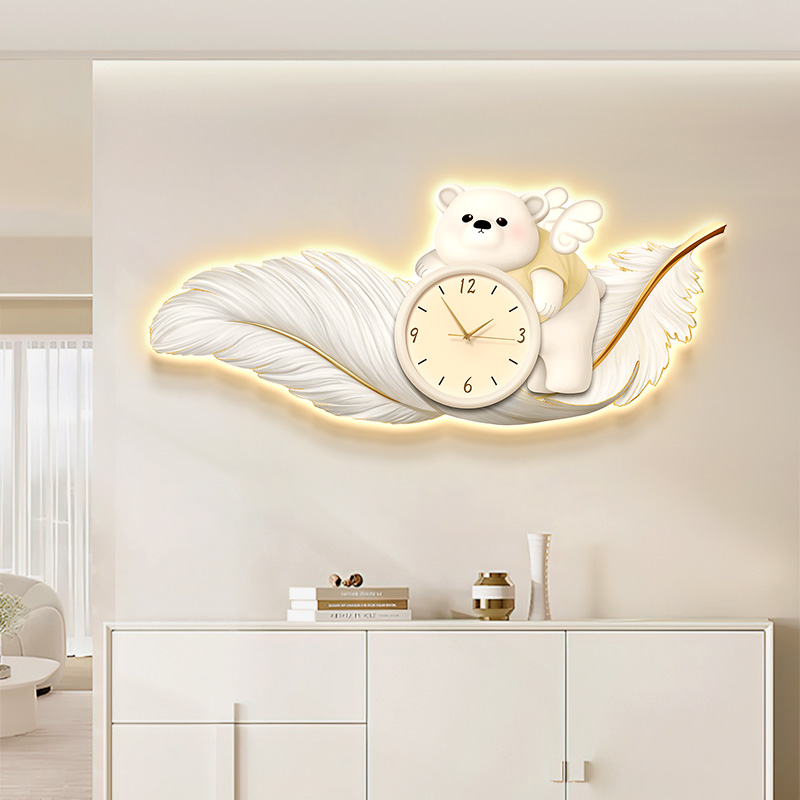 Big Size Metal Wall Art Clock  - Resin Art Watch recensione e prezzo