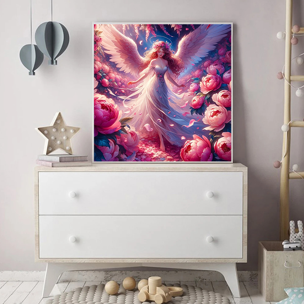Momoart Diamond Mosaic Girl Po - Resin Art With Rose recensione e prezzo