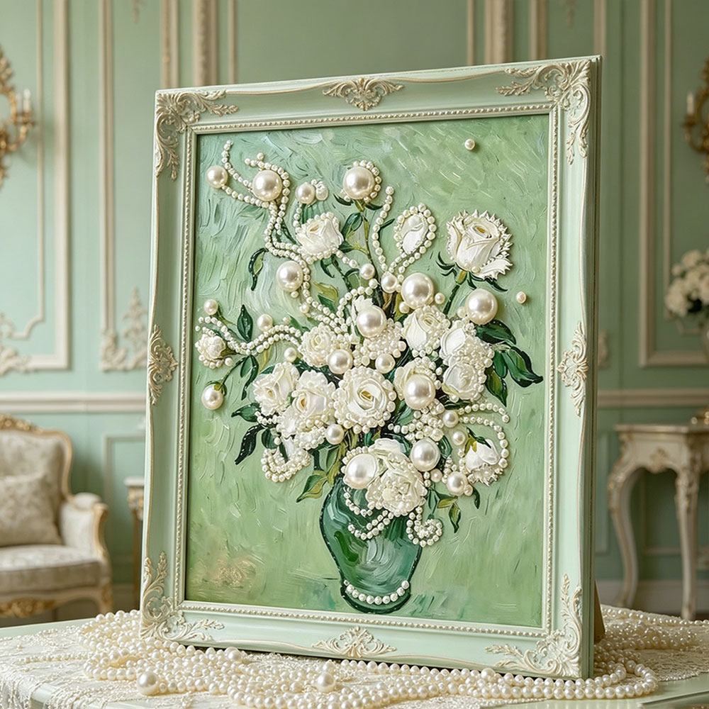 Huacan DIY Pearl Art Painting  - Resin Art With Rose recensione e prezzo