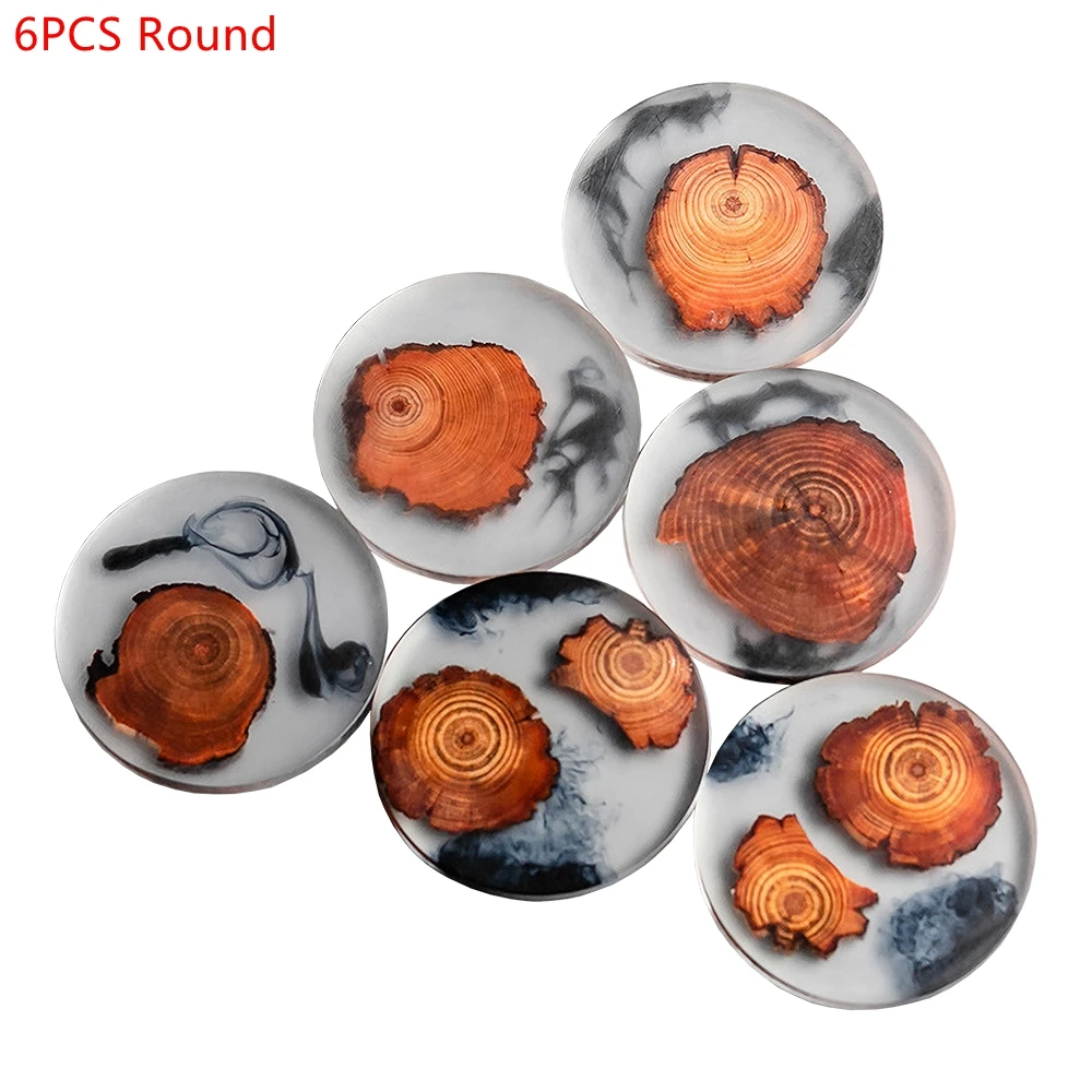 6PCS/Set Resin Pine Coasters H - Resin Art Coffee Table recensione e prezzo